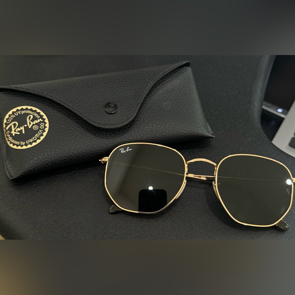 RayBan Hexagonal Flat Lenses
